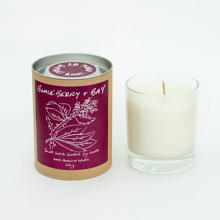 Blackberry + Bay Scented Soy Candle