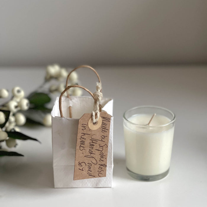 Scented Soy Candle in Gift Bag 90g