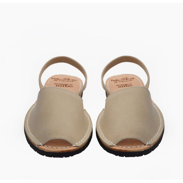 Palmaira Leather Sandal In Nude