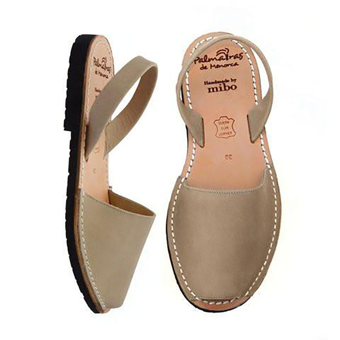 Palmaira Leather Sandal In Nude