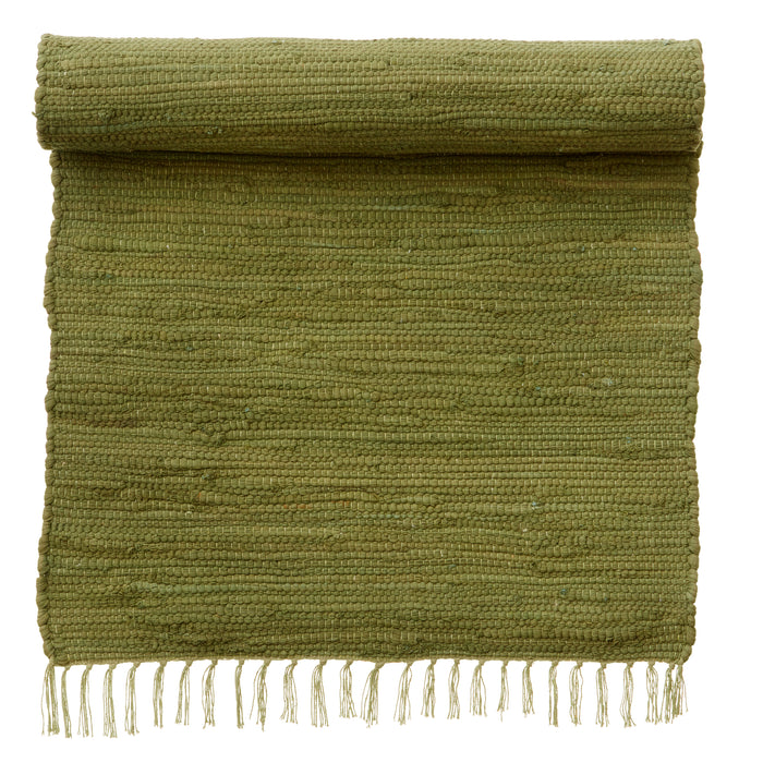 Recycled Fern Cotton Rug