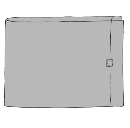Recycled Leather Photo Album in Small