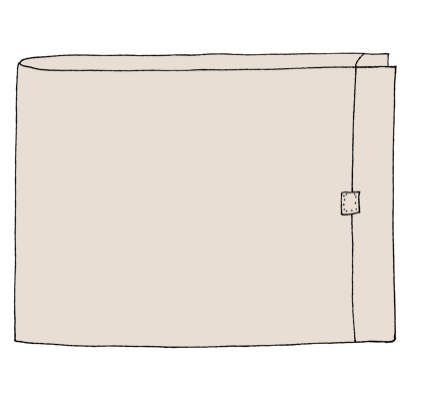 Recycled Leather Photo Album in Small