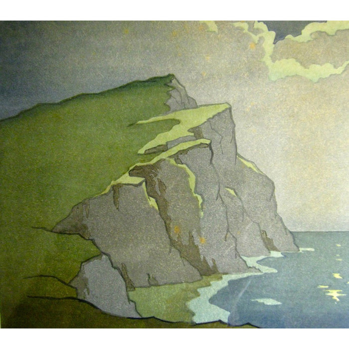 Headland by Moonlight 1929 By Eric Slater