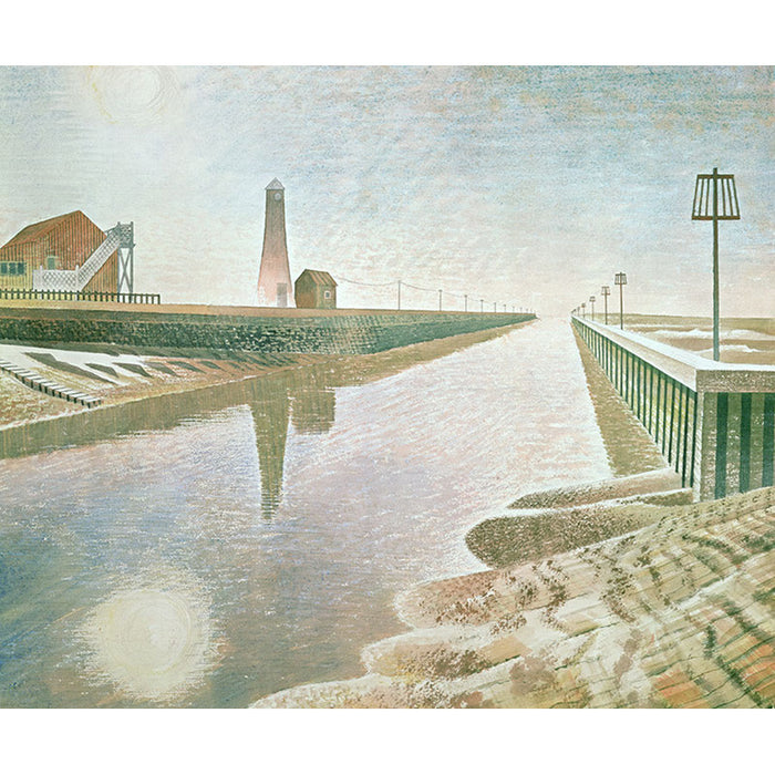Rye Harbour By Eric Ravilious