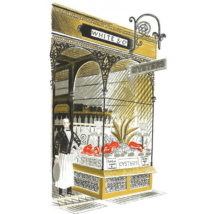 High Street Series | Oyster Bar By Eric Ravilious