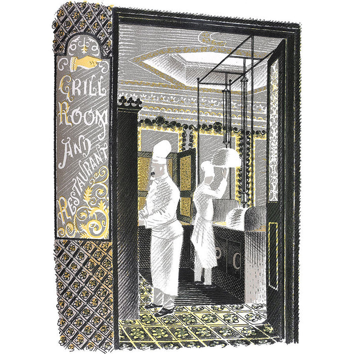 High Street Series | Restaurant and Grill Room By Eric Ravilious