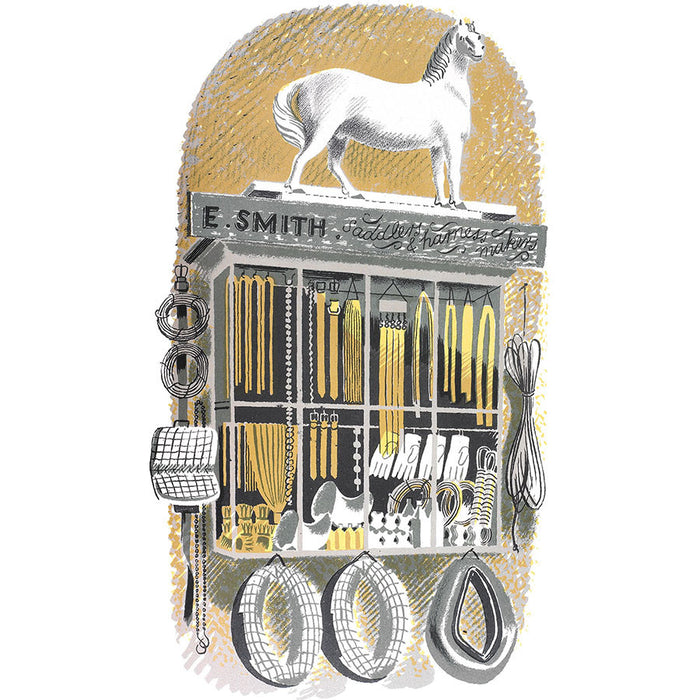High Street Series | Saddlers And Harness Makers By Eric Ravilious