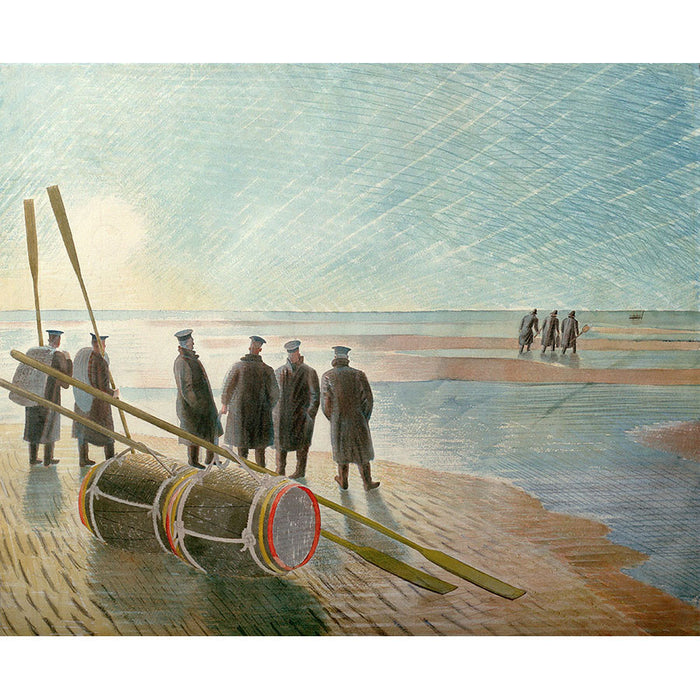 Dangerous Work At Low Tide By Eric Ravilious