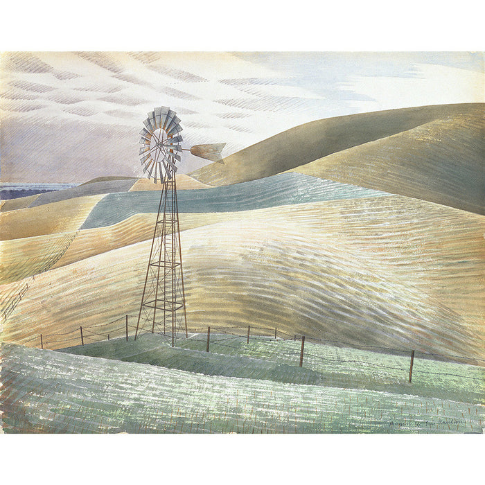 Windmill By Eric Ravilious