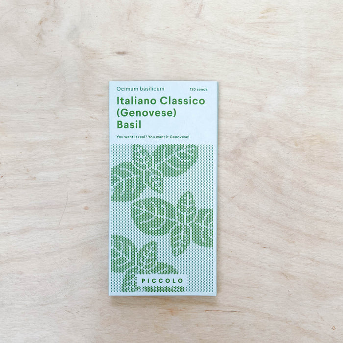 Italiano Classico [Genovese] Basil Seeds