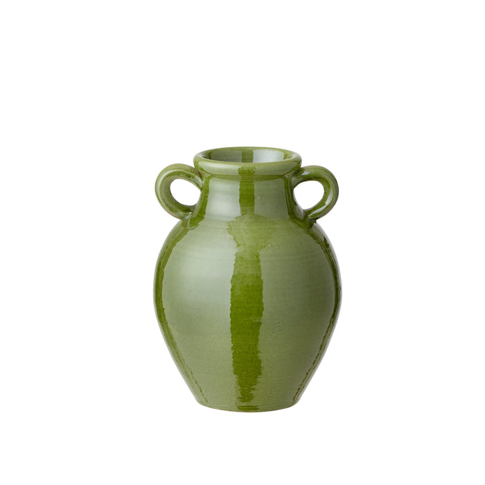 Ceramic Berber Vase with Handles Fern