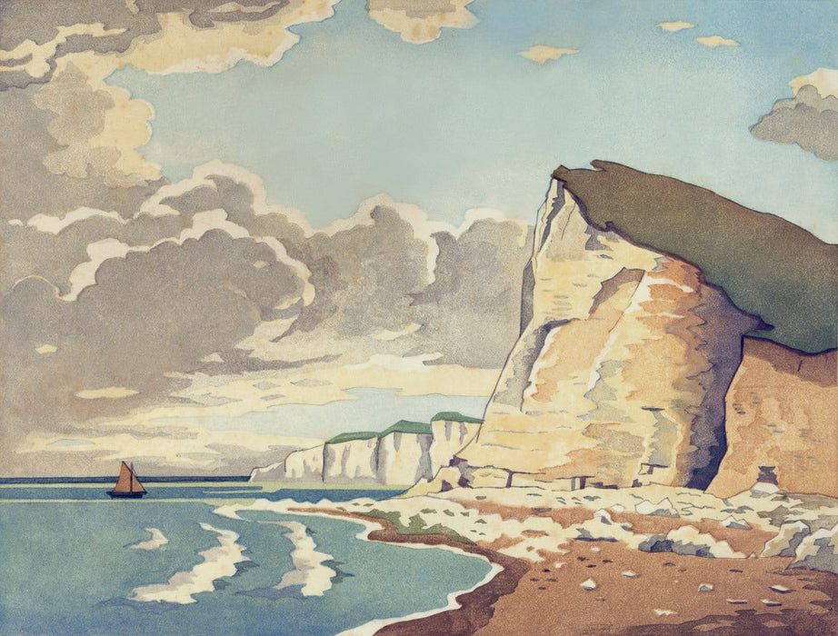 Sussex Cliffs by Eric Slater 